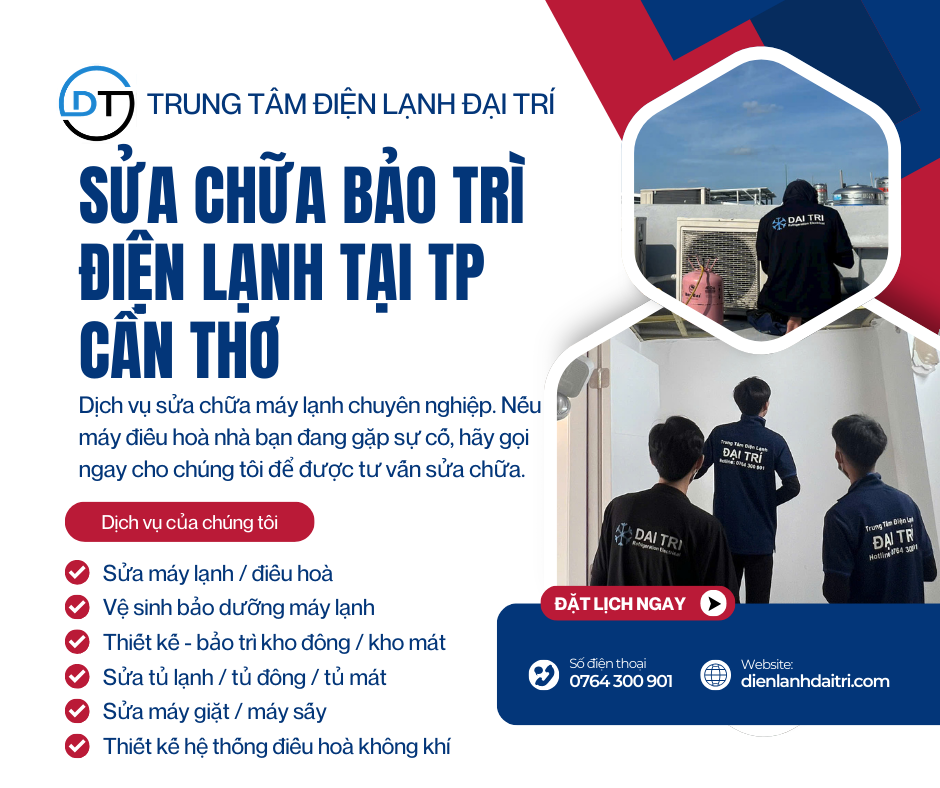 sửa điện lạnh tại Cần Thơ